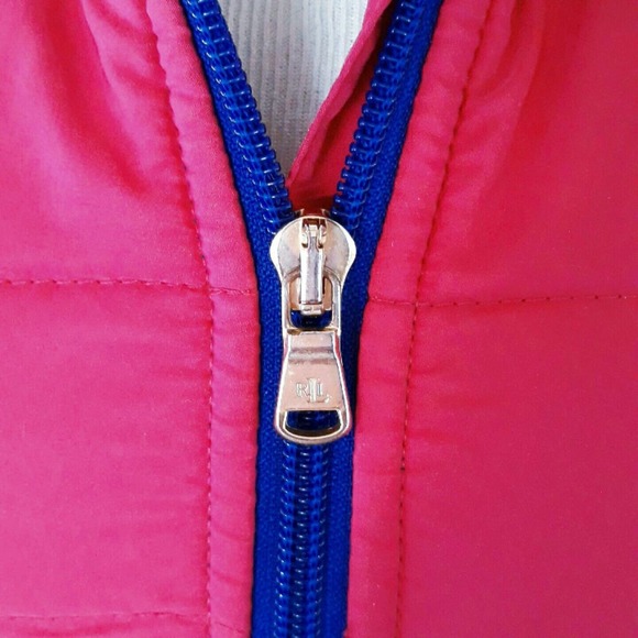 Lauren Ralph Lauren Lightweight Quilted Fleece Jacket - Picture 7 of 8